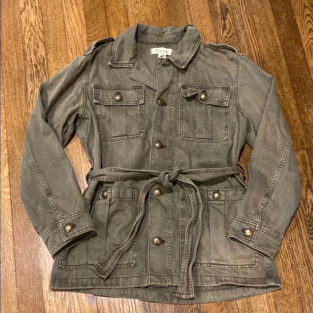 Madewell Women's Olive Green Utility Jacket